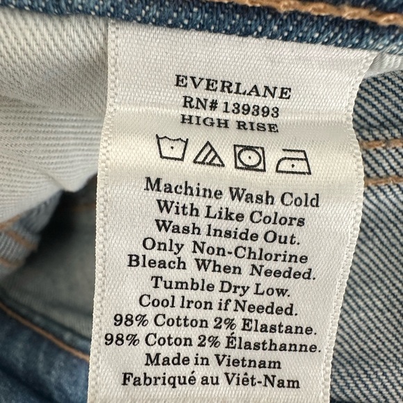 Everlane High Rise Jean - Picture 7 of 7